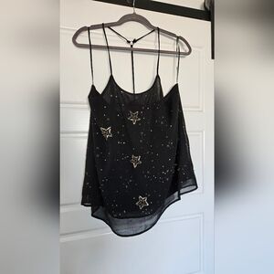 Free People beaded top